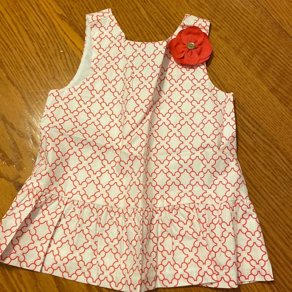 NWT JANIE AND JACK Peplum tank, Size 5